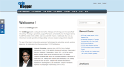 Desktop Screenshot of ccieblogger.com